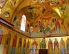 Fresce din biserica de pe Muntele Tabor