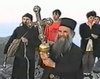 Procesiune religioasa inedita, in Muntenegru