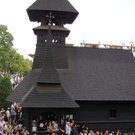 Pelerini la inmormantarea parintelui Arsenie Papacioc