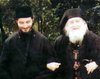 Parintele Sofronie Zaharov insotit de un ucenic