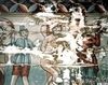 Biserica de lemn din Borza - Biciuirea lui Iisus 