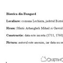 Biserica de lemn din Bungard 
