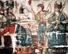Biserica de lemn din Cublesu - Iisus adus la Anna 