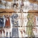 Biserica de lemn din Runcu Salvei - Iisus adus in fata lui Caiafa 