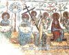 Manastirea Voronet - Judecata de Apoi (detaliu) 