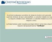 Test de evaluare interactiv