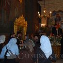 Credinciosi veniti la moastele Sfantului Grigorie Palama