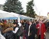 Credinciosi la biserica Sfantul Mina din Bucuresti