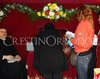 Credinciosi la racla cu moastele Sfantului Mucenic Mina