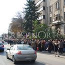 Peleri la moastele Sfantului Mina