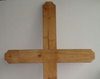 Cruce funerara lemn